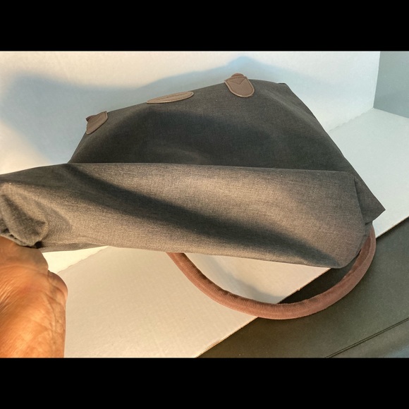 SOLD❤️Bella Russo Tote Handbag Purse Shopper Charcoal Gray Carryall Travel Wee… - Picture 5 of 6